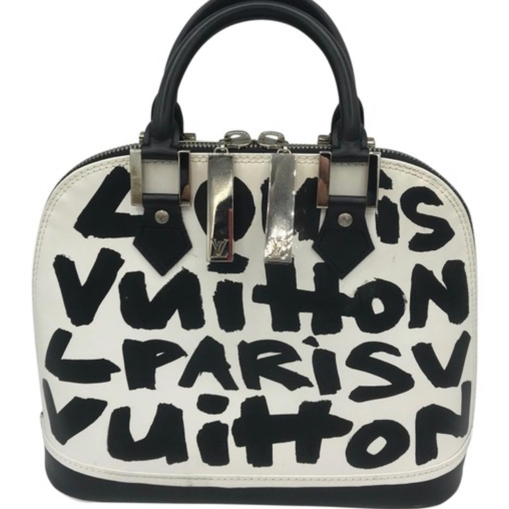 Louis Vuitton Graffiti Alma Stephen Sprouse MM Collector’s Rare Limited Handbag - Picture 1 of 16